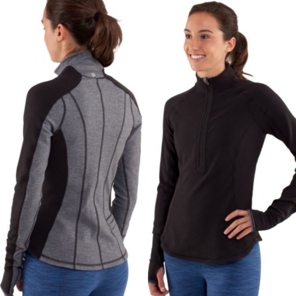 Lululemon Reversible Quarter Zip Pullover - image 1